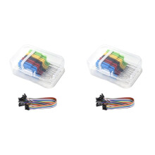20 Stück SDK08 Testklemmen mit Überbrückungskabel, IC-Testhakenklemmen, 40 V, Ultrakleine Klemme, 2 A, Testklemme für Elektrische Prüfungen.