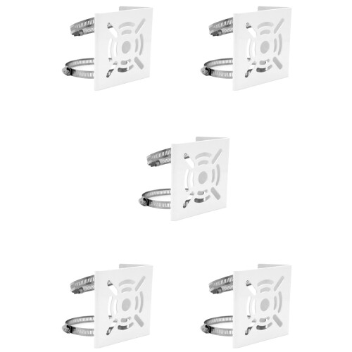Universal Vertical Pole Mount Adapter and Wall Mounting Loop Bracket Set for Camera and Light