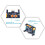 HCSR501 PIR Motion Sensor Module 3 Pack, Smart Human Infrared Detector for Arduino with Adjustable Sensitivity 3