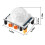 HCSR501 PIR Motion Sensor Module 3 Pack, Smart Human Infrared Detector for Arduino with Adjustable Sensitivity 5