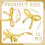12Pcs Multifunctional Bows Design Napkin Rings Practical-GD 4