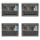 4X Motorcontroller PLC Programmeerbare Controller FX1N NAAR 20MR Programmeerbare Relaisvertragingsmodule met Shell-Motorregelaar 1