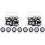 200 Pcs 3D Magnetic Tracking Dot for Scanner Scanning Reference Point  (Inner 12.0 mm Outer 19 mm) 1