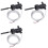 3X Water Flow  FS-10 100V High Precision Level Sensor Adjustable Water Level Control Float Level 1