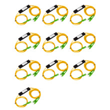 10X SC/APC 1/2 Glasfaser-Splitter, Glasfaser-Pigtail-Splitter, Doppelfenster-Koppler für Glasfaser-Kommunikationssystem