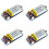 4X Waveshare UPS Module for Raspberry Pi Zero Power Supply with Battery UPS Power Supply Module Supports Charging 1