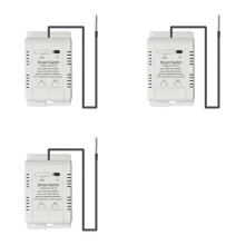 3X Ewelink Temperaturschalter WIFI 20A mit Temperatursensor Echtzeit-Temperaturüberwachung für Aquariumraum