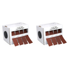 2X Sandpaper Roll 6 Meter 25mm Width Sanding Paper Emery Cloth Roll Grit 150 240 320 400 Grit Polishing Bel