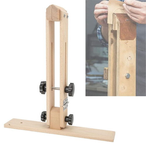 Leather Stitching Adjustable Hand Stitching Beech Wood for DIY 1