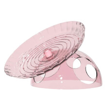Roue de jeu interactive pour hamster avec forme de-rose