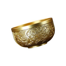Decorative Bowl Metal Serving Bowl Fruit Bowl Fengshui-Sabrina