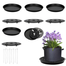 Plats d'horticulture 4 pièces avec fonction d'arrosage-UN