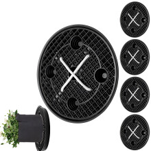 Pack Of 4 Automatic Watering Flower Pot Bases With penetrable-B