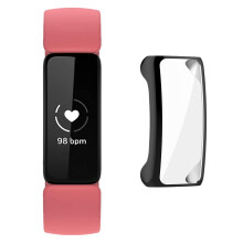Full Cover Resistant AntiDirt Easy to Install Back Protective Soft T Case Cover Skin Compatible with Fitbit Inspire 2