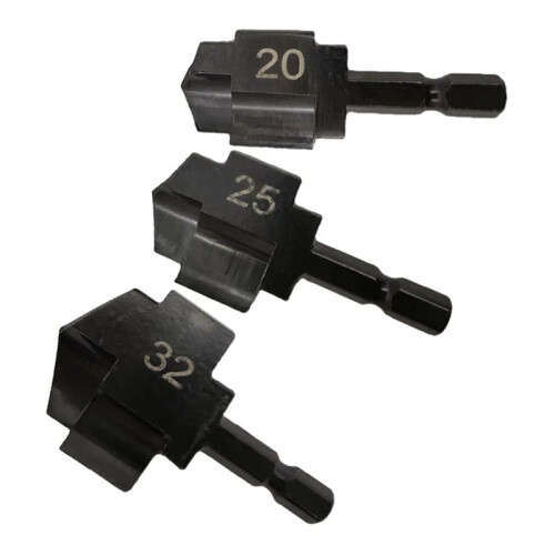 6Pcs PPR Lifting Stepped Drill Bit Water Pipe Connection Tool 20/25/32 for Plumber Water Pipe Puncher Drill Bit 2