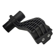 3X Coolant Hose Connector Pipe Adapter 16577-0T030 165770H010 165770T030 for 2009-2017 Black Plastic