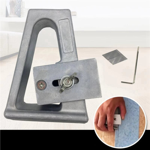 2X PVC Plastic Floor Trimmer Floor Construction Tool Trimmer  Trimming Cutting Cutting Tool Installation Tool 2