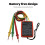 2X 60V-600V AC Three Phase Rotation Indicator Meter Phase Sequence Tester LED Buzzer with Portable Pouch 6