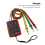 2X 60V-600V AC Three Phase Rotation Indicator Meter Phase Sequence Tester LED Buzzer with Portable Pouch 8