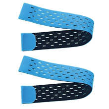 2 Pieces Heart Rate Monitor Replacement Strap, Adjustable Breathable Elastic Armband for Fitness Tracker