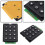 3x4 Matrix Keypad Module 12 Key Membrane Keyboard for Arduino DIY Projects Durable Tactile Input 2