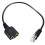 8X Headset Adapter RJ9 Plug Dual 3.5 mm Audio Socket Socket to Plug RJ9 Plug Adapter Converter Cable for Telephone 5