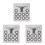 33Pcs Mist Maker Maintenance Kit, Ceramic Disk Ceramic Disk Key Replacement Parts Kits for Fog Machine 1