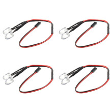 4X Luz LED EA1034 para JLB Racing CHEETAH 1/10 Brushless RC Car Piezas Accesorios