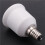 24-Pack E12 Naar E26-Adapter E12-Lampfitting Naar Middelgrote Voet E26 E27-Converterlampfittingadapter Kroonluchterfitting 7