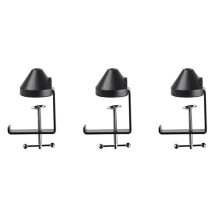 3X Heavy-Duty Metal Table Mounting Clamp Cantilever Bracket Clamp for Microphone Suspension Boom Scissor Arm Stand
