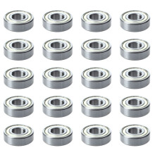 20X 6203Z Deep Double Metal Metric Bearing 17 X 40 X 12mm