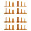 24 Pieces  Tees Cafe Durable Tees Driving Range 60/70/80 mm 1