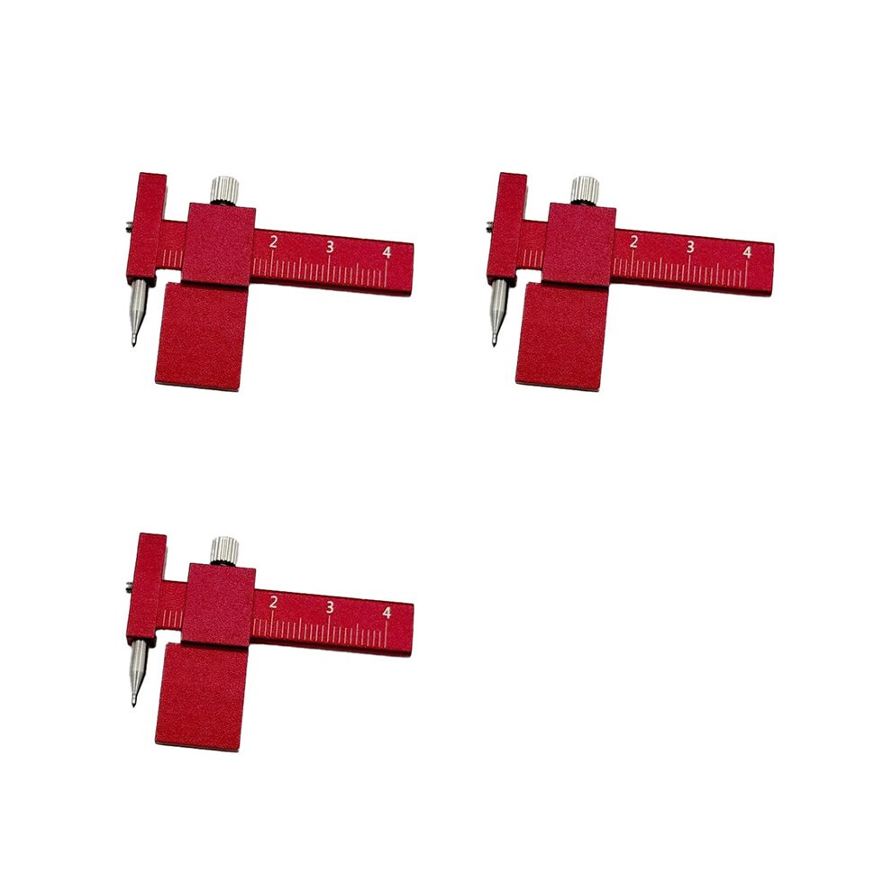 3X Model Equidistant Scribing Ruler Parallel Scribers Create Contour Isometric Parallel Scribe Building Tools 4713032230814