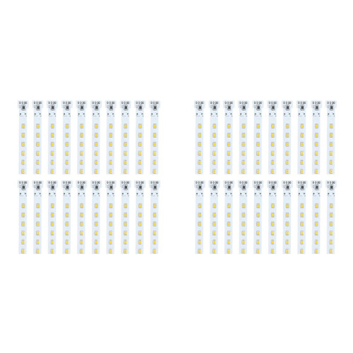 40PCS 1.2V Solar Circuit Board DIY Flame Light Control Board Battery Candle Light Driver Board with 12 LED Controller