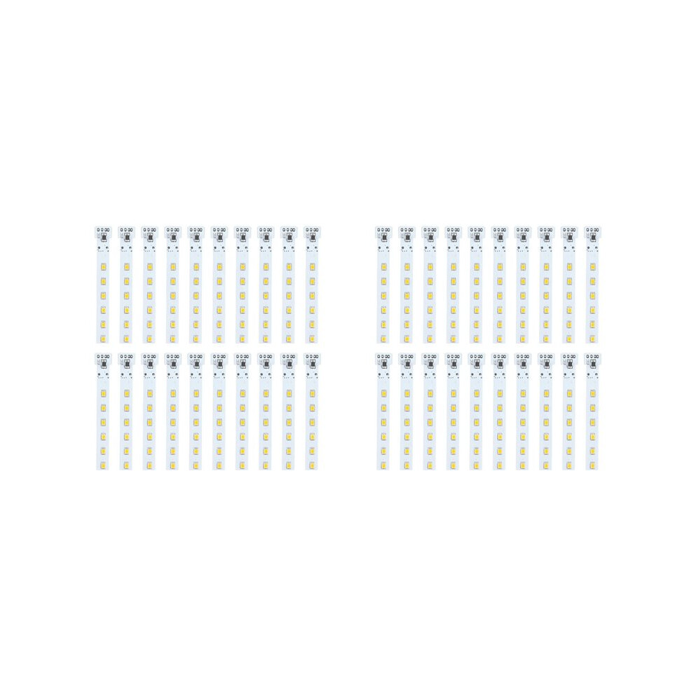 40Pcs 1.2V Solar Circuit Board Diy Flame Light Control Board Battery Candle Light Driver Board With 12 Led Controller 6032420203642