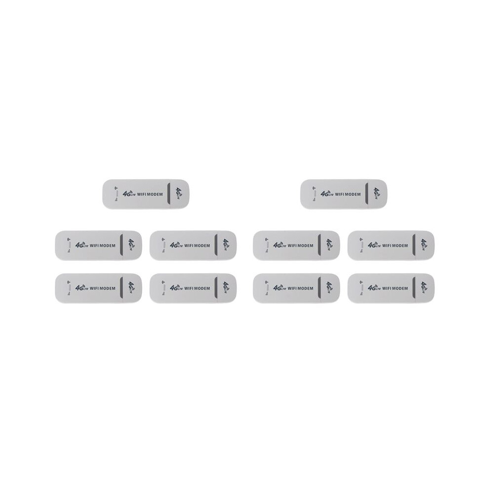 10X 4G Lte Usb Modem Network Adapter With Wifi Hotspot Sim Card 4G Wireless Router For Win Xp Vista 7/10 10.4 4712745992262
