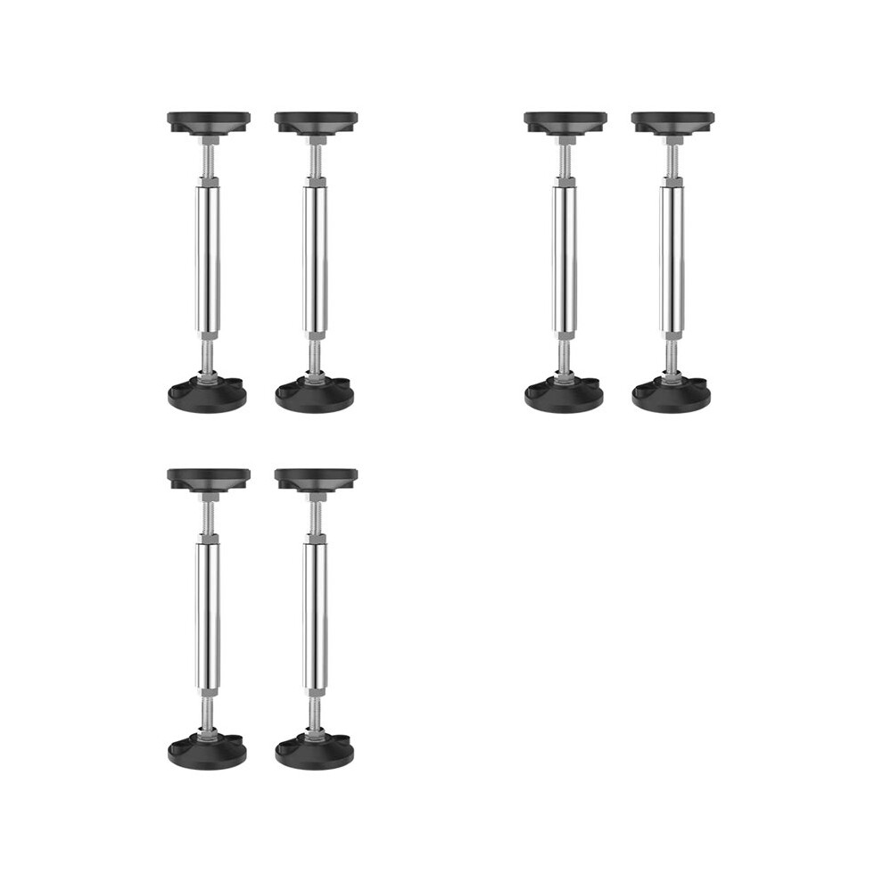 3X Stainless Steel Telescopic Support Rod Cabinet Support Rod High Hardness Sink Support Bracket Load-Bearing 300 Kg 6033466553104
