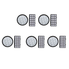 5X Kit Filtro per Rowenta HEPA X-Trem Tw7647Ea RO7623 RO7634 Ro7691Ea Kit Parti per Aspirapolvere Accessori Compatti