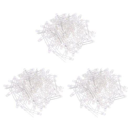 3mm White LED Light 300pcs Light Emitting Diode