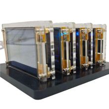 3X NMMiner NerdMiner 2,8 Inch Beugel voor de Verbeterde Harshrate Bitcoin Crypto Solo Lottery Miner 4-Slots Standaard