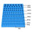 2pc 187 Grid Milling Cutter Drill Bit Storage Box CNC Tool Organizer Plastic Placer Reamer -Frame Tool Accessories 5