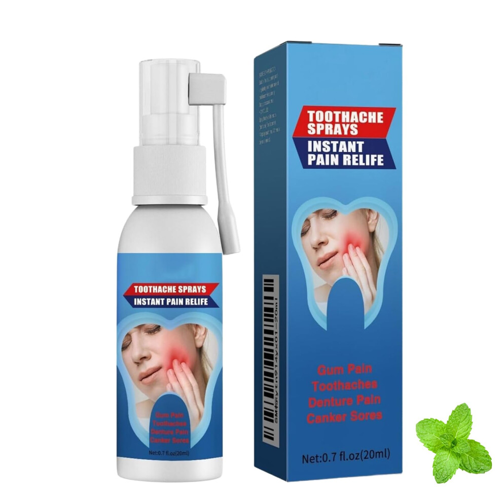 Oral Care Spray for Gum and Breath Freshening, Instant Cooling Relief and LongLasting Fresh Comfort (1)