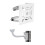 Universal Vertical Pole Mount Adapter and Wall Mounting Loop Bracket Set for Camera and Light 5