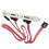 4X Double Port  Serial ATA Cable To ESATA Bracket Adapter Cable 2