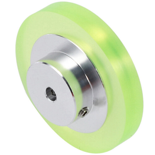 8 Set 200mm Aluminum Polyurethane Industrial Encoder Wheel Measuring Wheel with Type 20mm Aluminum Encoder Bracket 2