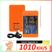 2X NerdMiner V2 Upgrade 1010KH/S Bitcoins Miner 2,8 Zoll Farbdisplay Bitcoin Crypto Solo Lotterie Miner Heimgebrauch BTC