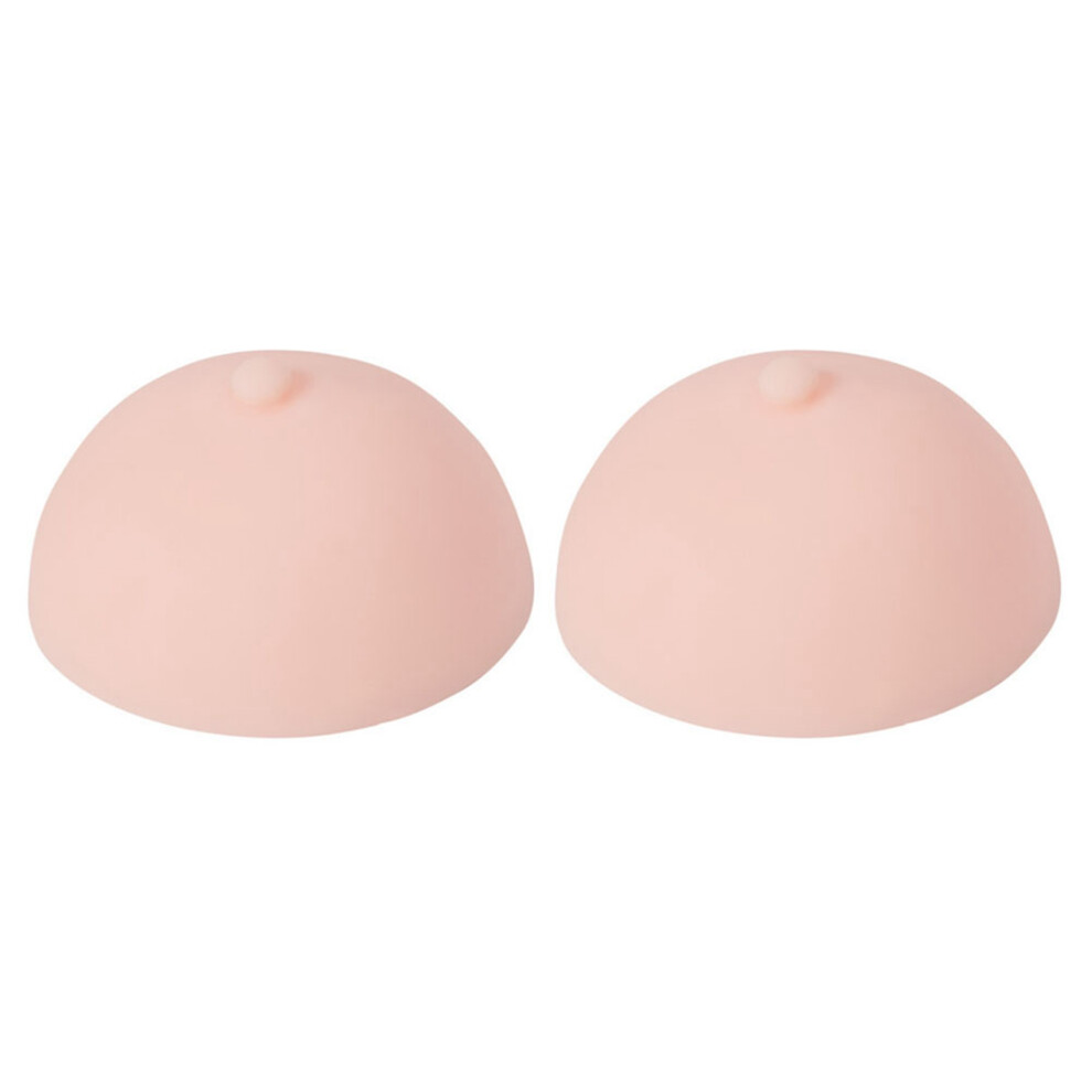 2X 3D Tattoo Areola Practicing Skin Silicone Fake Breasts Chest Pleural Practice Mould for Beginners Permanent Makeup