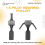 27059  Bearing Puller for Slide Hammer,2-Jaw Puller  Bearing Removal Tool,for 5/8 X 18,3/4 X 16 Thread Rods 3