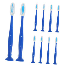 10Pcs Prison Toothbrush Set Soft Bristle Security Toothbrush with Short Handle Safety Design for Correctional Facilities
