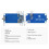 4X Waveshare UPS Module for Raspberry Pi Zero Power Supply with Battery UPS Power Supply Module Supports Charging 6